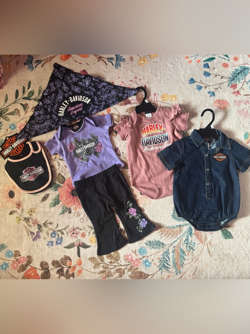 NWT Harley-Davidson Baby Girl Clothes